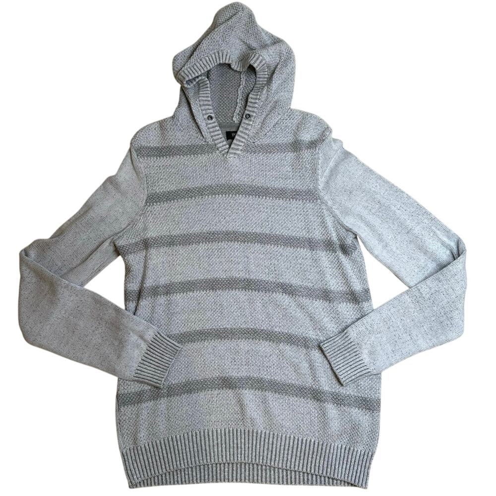 Urban Pipeline: Gray Knit Hoodie
